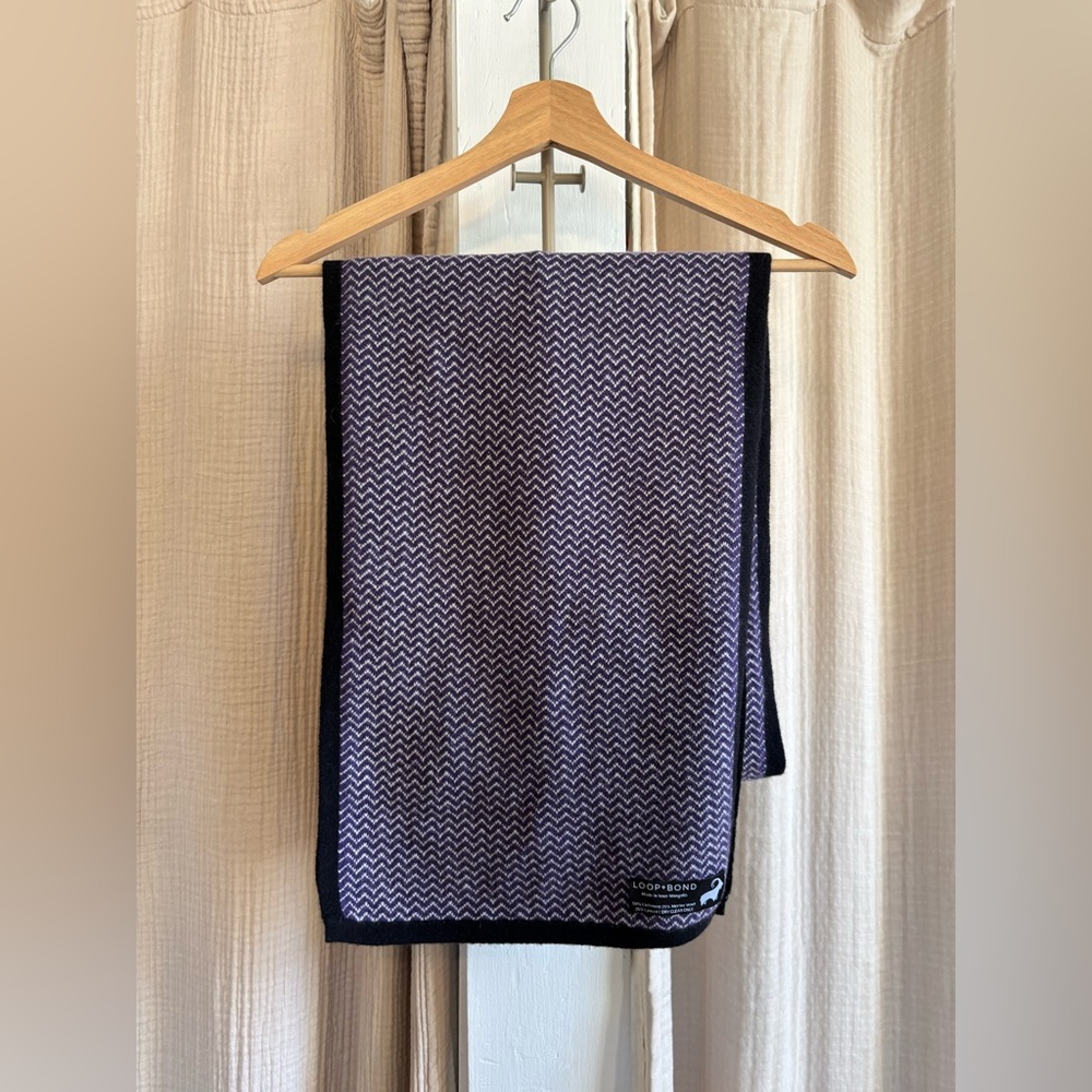 LOOP + BOND Mongolian Cashmere and Merino Wool Scarf